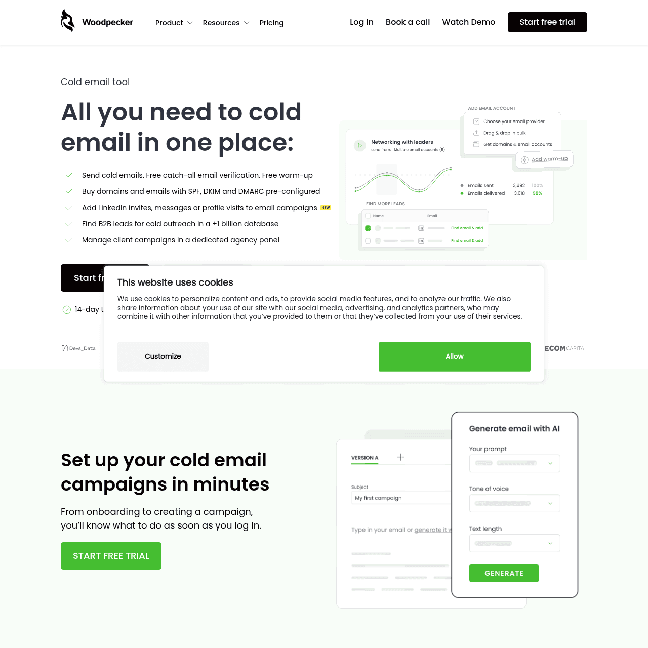 Woodpecker homepage